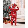 PATPAT Christmas Family Pajama bodysuit Santa Claus Print Pajamas - 3 of 4