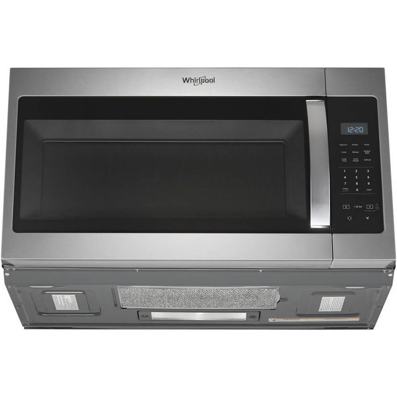 Whirlpool WMH31017HS 1.7 Cu. Ft. Stainless Microwave Hood Combination, 4 of 6
