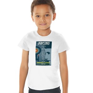 Toddler Boys' Star Trek Tng Season 1 Episode 2 T-Shirt White - 1 of 4