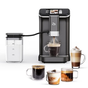 Automatic Espresso Machine 20 Bar, Built-In & Adjustable Espresso Bean Grinder - 1 of 4