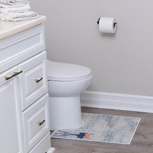Sussexhome- Machine Washable & Absorbent Cotton Bath Rugs - 20" x 24" - 1 of 4