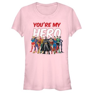 Junior's Justice League You’re My Hero Squad T-Shirt - 1 of 4