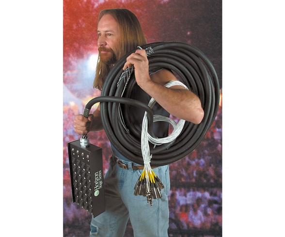 Rapco Horizon Stage Series 100' 24-Channel/4-Return Stage Snake