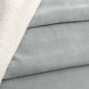 Plush Throw Blanket with Faux Shearling Reverse - Great Bay Home - 2 of 4