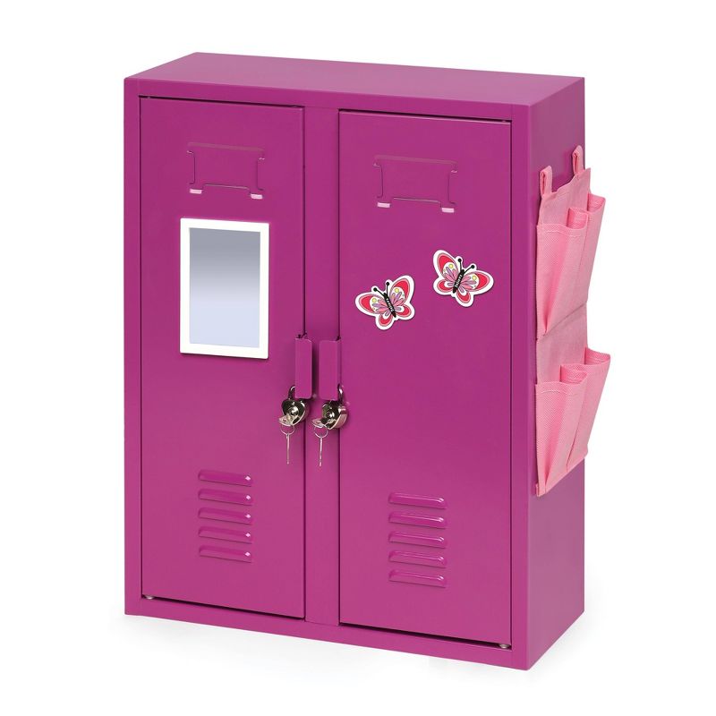School Style Double Doll Locker - Purple, 4 of 8