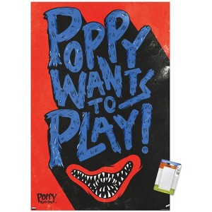 Trends International Poppy Playtime - Poppy Wants To Play Unframed Wall Poster Prints - 1 of 4