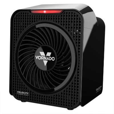 Vornado Velocity 1 Personal SpaceHeater with 2 Heat Settings and Advanced Safety Features: Electric Fan, 750W, ETL Listed