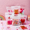 Joyfy 36/48 Pcs Valentine’s Day Gift Bag with Handles, Candy Bags for Kids Party Favor, Classroom Exchange Gift Bags - 2 of 4