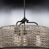 Urban Ambiance Luxury Bohemian Chandelier 13.375''H x 20.5''W,  Midnight Black Finish,  Taree Collection, UHP3960 - 4 of 4