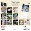 BrownTrout 2026 White Tigers 12"x24" Hanging Square Wall Calendar Plastic-Free - 2 of 4