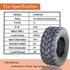 Set of 2 ATV Tires All-Terrain Tires 18X9.50-8 4PR ATV UTV Trail Sand Mud Off-Road Tires Tubeless - 4 of 4