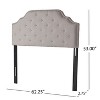 GDFStudio Luella Contemporary Tufted Full/Queen Headboard with Nailheads Accents - 3 of 4