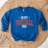 Simply Sage Market Women's Graphic Sweatshirt In My Football Era - Red - 3 of 4
