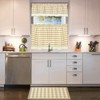 Kate Aurora Linen & White Buffalo Plaid Memory Foam Anti-Fatigue Kitchen Floor Mat 30 In. W X 18 In. L - 3 of 3