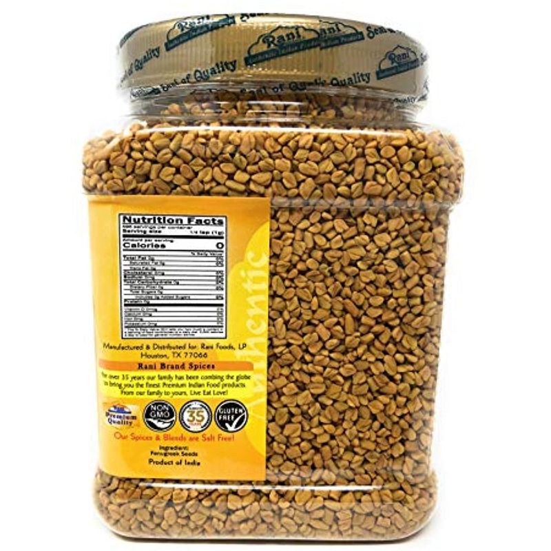 Fenugreek (Methi) Whole Seeds - 25oz - Rani Brand Authentic Indian Products, 4 of 6