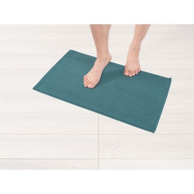 American Soft Linen 100% Cotton Turkish Bath Mat Rugs, Slip Resistant Bottom Base Bath Mats for Bathroom