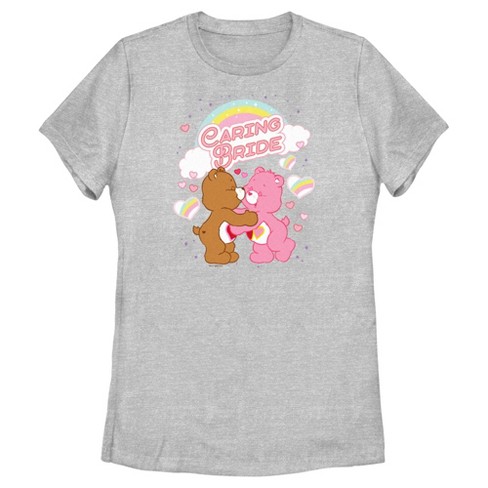 Women's Care Bears Love-a-Lot and Tenderheart Bear Caring Bride T-Shirt - image 1 of 4