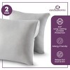 Circles Home, 100% Cotton Zippered Pillow Protector - 3 of 4