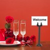Unique Bargains Smooth Stable Rust Resistant Party Wedding Card Holders 12 Pcs - 4 of 4