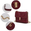 MKF Collection Ellie Women’s Crossbody shoulder Handbag by Mia K - 4 of 4