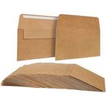 Juvale 100-Pack Classic Self Adhesive A6 Kraft Envelopes for 4"x6" Cards Invitations Photos