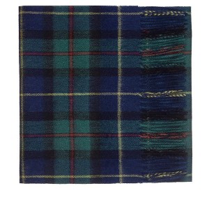 Lona Scott Pure Lambswool Tartan Scarf - 1 of 4