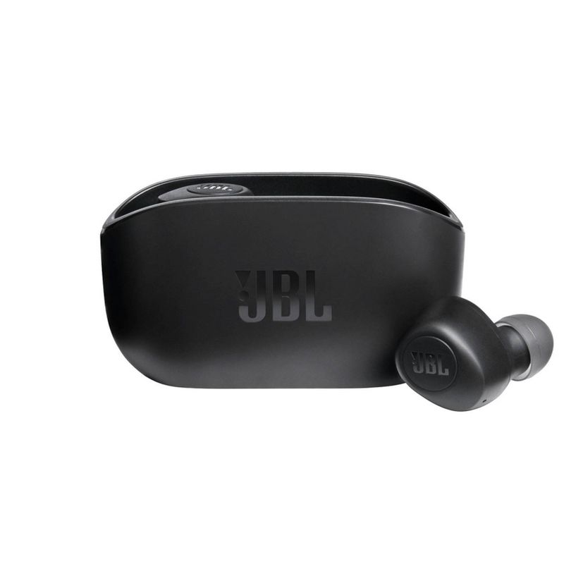 JBL Vibe 100 True Wireless Bluetooth Earbuds - Black, 1 of 10