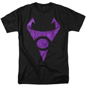 Invader Zim Irken Logo Tubed Adult T-Shirt Black Medium - 1 of 4