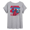 Women's - Marvel - Deadpool Primary Oversized Graphic T-Shirt - 2 of 4