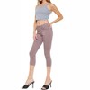 Women's Lilian Mid Rise Capris - KanCan - image 3 of 4