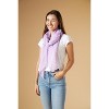 Design Imports Lilac Classic Insect Shield Scarf - 4 of 4