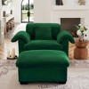 SKRAN Single Sofa Couch, Comfy Upholstered Deep Armchair with Storage, Modern Lounge Chair for Living Room Bedroom, Small Space - 4 of 4