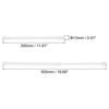Unique Bargains Metal Non-slip Expandable No Drilling Kitchen Shower Tension Curtain Rod - 2 of 4