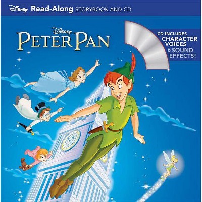 Peter Pan Read-Along Storybook and CD - by  Disney Book Group (Paperback)