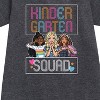 - Barbie - Back To School Graphic Short Sleeve Fleece Dress - 2 of 3