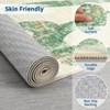 GOCAPTAIN Washable Area Rugs for Living Room, Abstract Soft Bedroom Rugs, Low Pile Non Slip Carpet, Non Shedding Ultra Thin Floor Cover, Snake Print - 4 of 4