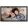 PosterPalooza | Panoramic Classic Modern Black Frame - UV Acrylic, Foam Board Backing, Hanging Hardware - 2 of 4