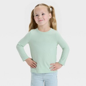 Toddler Girls' Long Sleeve T-Shirt - Cat & Jack™ - 1 of 3
