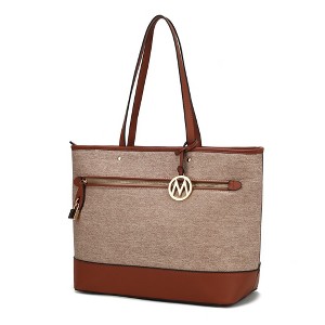 MKF Collection Juno Large Vegan Leather Tote Bag for Women by Mia K - 1 of 4