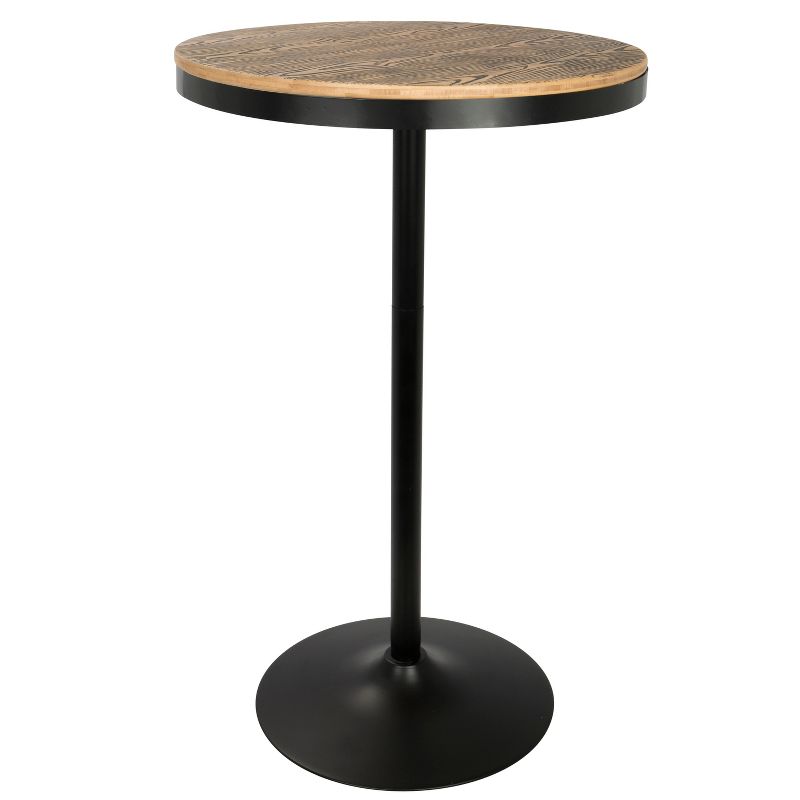 Dakota Industrial Adjustable Bar Height Table - LumiSource, 1 of 7