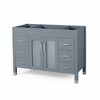 48" Bathroom Vanity, Modern Bathroom Storage Cabinet Without Top Sink, Bathroom Cabinet With 6 Full Extension Drawers, 2 Soft Closing Doors - 4 of 4