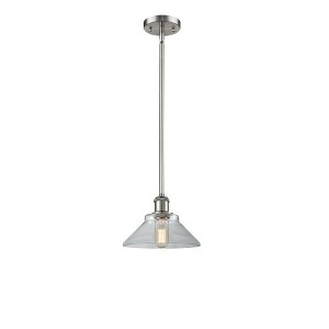 Orwell - 1 Light Stem Hung Mini Pendant In Industrial Style-8 Inches Tall and 8.38 Inches Wide - 1 of 1