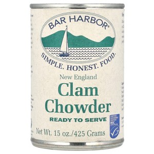 Bar Harbor, New England Clam Chowder, 15 oz - 1 of 2