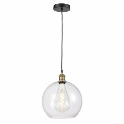 Athens - 1 Light Mini Pendant In Industrial Style-14.38 Inches Tall and 11.75 Inches Wide