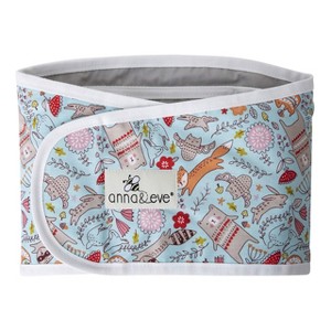 Anna & Eve® - Baby Swaddle Strap®, Adjustable Arms Only Wrap for Safe Sleeping - Large Size Fits Chest 16 to 20.5, Woodland Blue - 1 of 1
