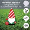 Big Dot Of Happiness Christmas Gnomes - Lawn Decorations - Outdoor Holiday  Party Yard Decorations - 10 Piece : Target