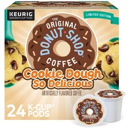 The Original Donut Shop Cookie Dough So Delicious Medium Roast Coffee -  Keurig K-Cup Coffee Pods - 24ct