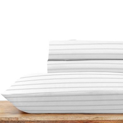 Soft 100% Cotton Sheets Set - Cooling Durable Sateen, Deep Pocket - by California Design Den