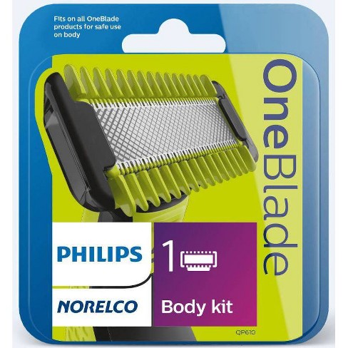 Citaat band belegd broodje Philips Norelco Oneblade Replacement Body Kit - Qp610/80 : Target