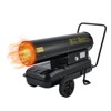 140,000 BTU Diesel and Kerosene Heater, Portable Forced Air Heater with Thermostat & Wheels, 38 L Fuel Tank for 10 hours Runtime, for Garage, Workshop - 2 of 4